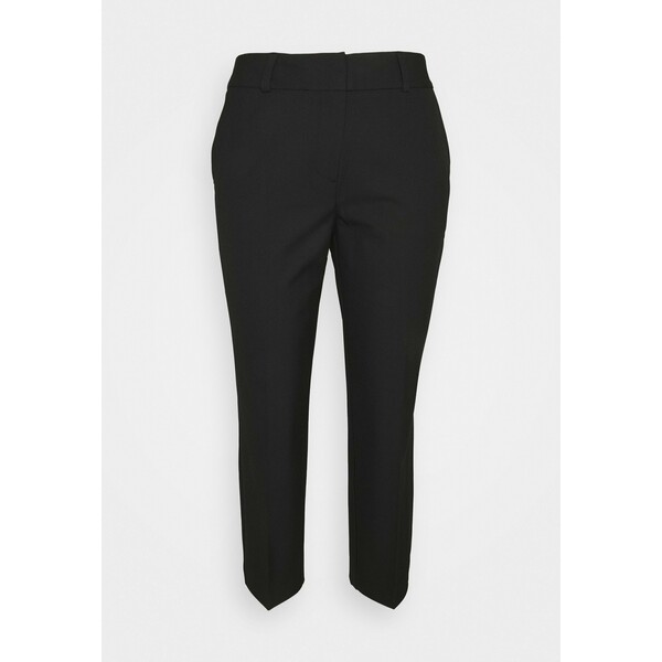 Selected Femme Petite SLFRIA CROPPED PANT Spodnie materiałowe black SEL21A00P