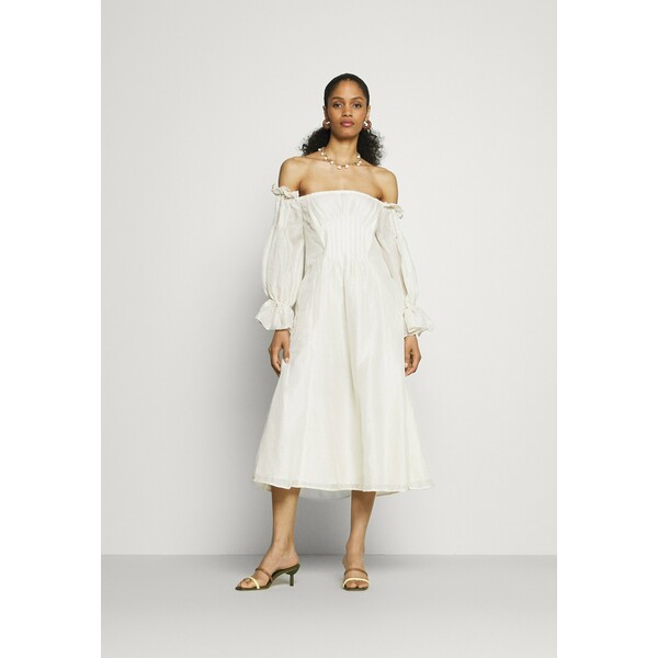 Cult Gaia IDA DRESS Sukienka letnia off-white CUI21C00B