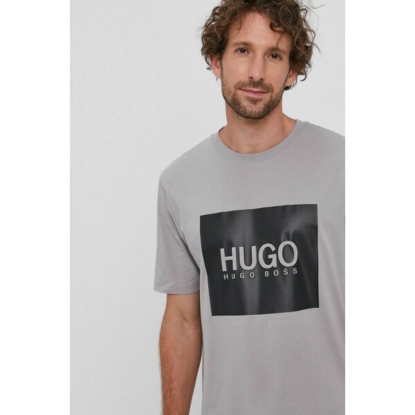 Hugo T-shirt bawełniany 50456378