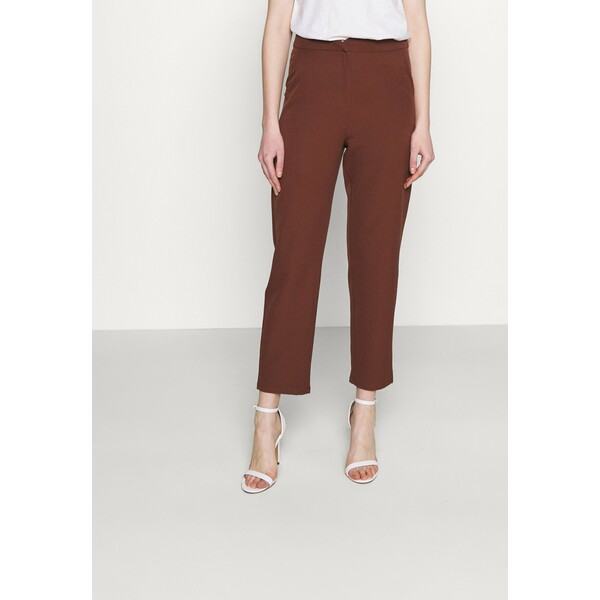 Trendyol Spodnie materiałowe brown TRU21A016