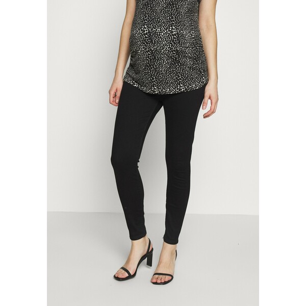 River Island Maternity MOLLY MATERNITY BLACKRL MAY FLOW Jeansy Skinny Fit black RIL29A007