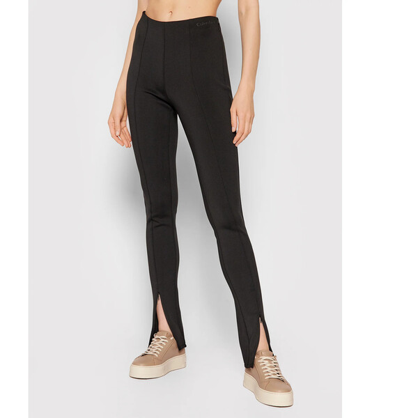 Calvin Klein Spodnie materiałowe Technical K20K203151 Czarny Skinny Fit