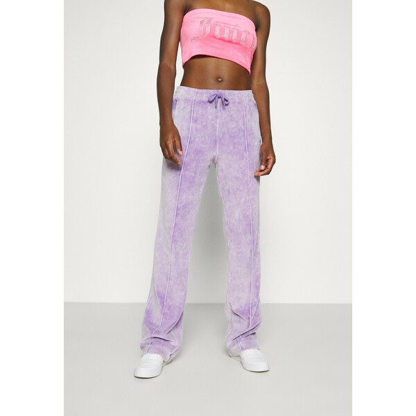 Juicy Couture TINA TRACK PANTS Spodnie treningowe pastel lilac acid wash JU721A01L