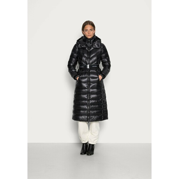 Calvin Klein LOFTY COAT Płaszcz puchowy black 6CA21U02N
