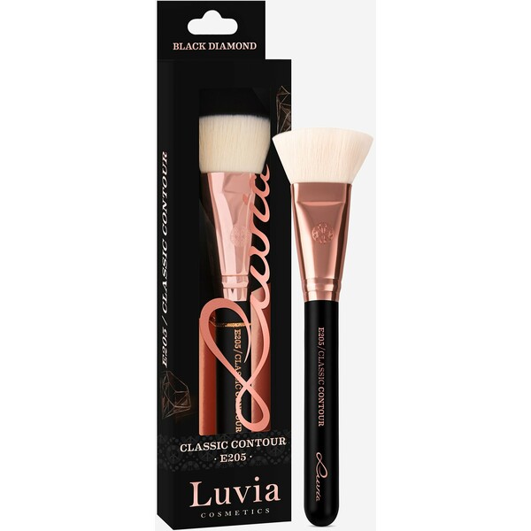 Luvia Cosmetics CLASSIC CONTOUR Pędzel do makijażu black LUI31J004-Q11