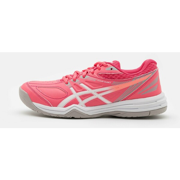 ASICS COURT SLIDE Buty tenisowe uniwersalne pink cameo/white AS141A0QB
