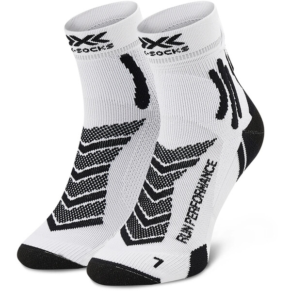 X-Socks Skarpety Wysokie Męskie Run Performance XSRS15S19U Biały