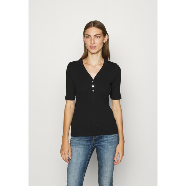 Lauren Ralph Lauren MARYTT T-shirt z nadrukiem polo black L4221D0F5