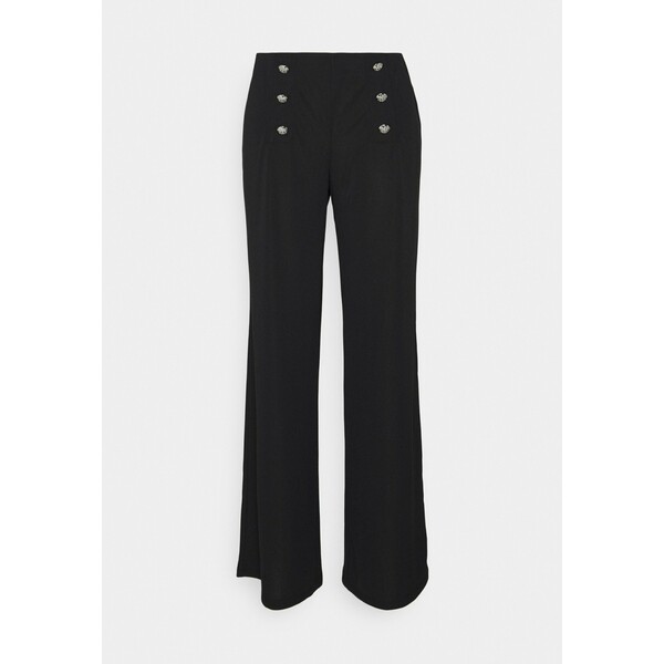 Lauren Ralph Lauren CORYDON STRAIGHT PANT Spodnie materiałowe black L4221A05X