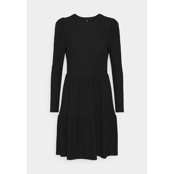 ONLY Tall ONLNELLA PUFF DRESS Sukienka dzianinowa black OND21C03P