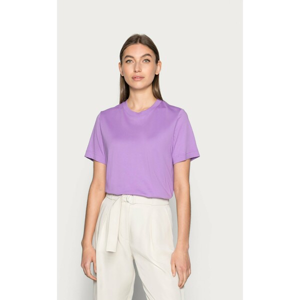 ARKET T-shirt basic purple ARU21D002