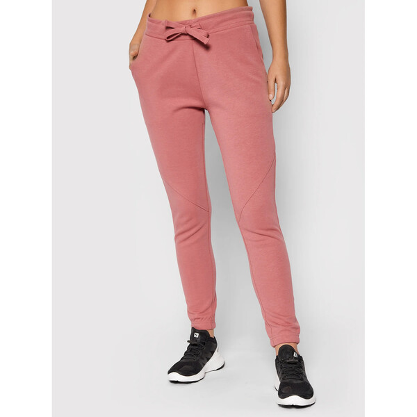 Outhorn Spodnie dresowe SPDD613 Różowy Regular Fit