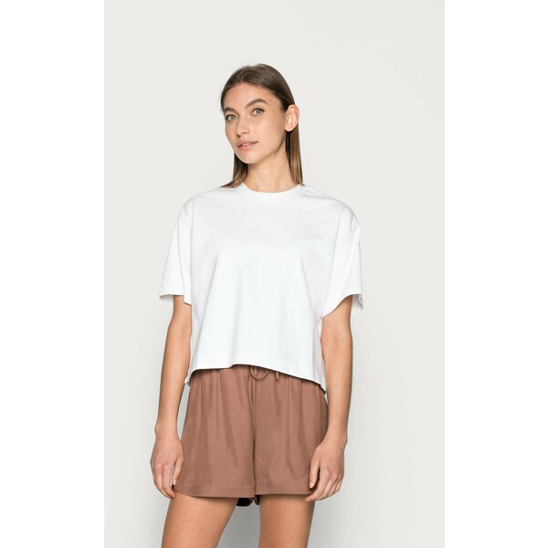 Selected Femme SLFFRAME O-NECK CROP TEE T-shirt basic bright white SE521D0GT