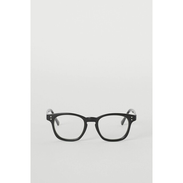 H&M Okulary z czystymi szkłami 0738018001 Czarny
