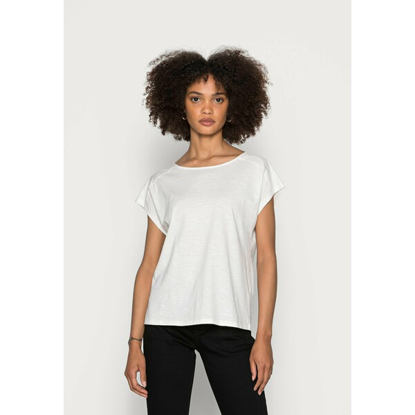 edc by Esprit BACKTIE T-shirt basic off white ED121D1MD