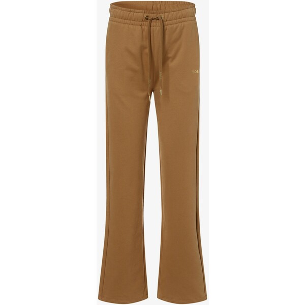 BOSS Casual Damskie spodnie dresowe – C_Emayla_Gold 517733-0001