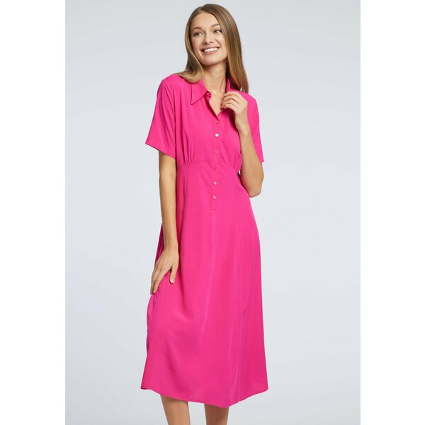 WÓLCZANKA Sukienka koszulowa pink WOS21C017