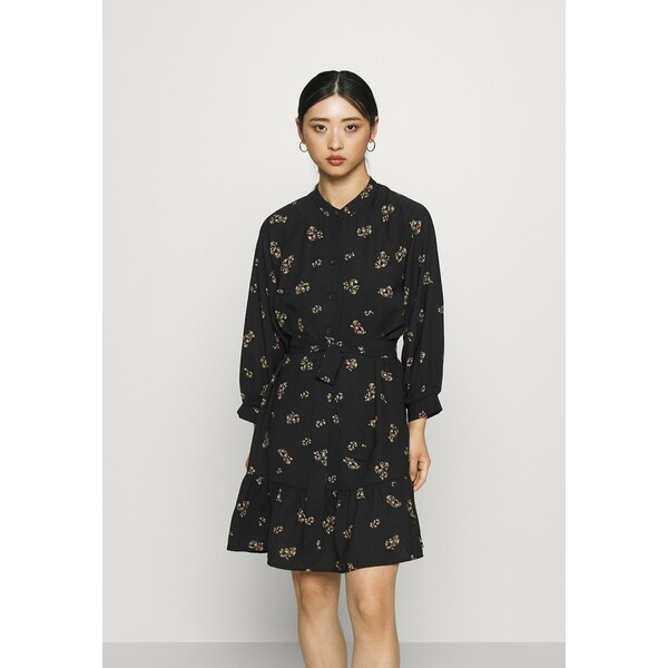 Selected Femme Petite SLFMARGUNN SHORT DRESS Sukienka letnia black SEL21C01T