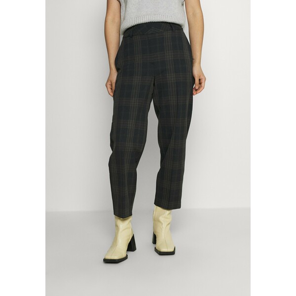 Selected Femme Petite SLFRIA CROPPED PANT Spodnie materiałowe dark sapphire SEL21A00R