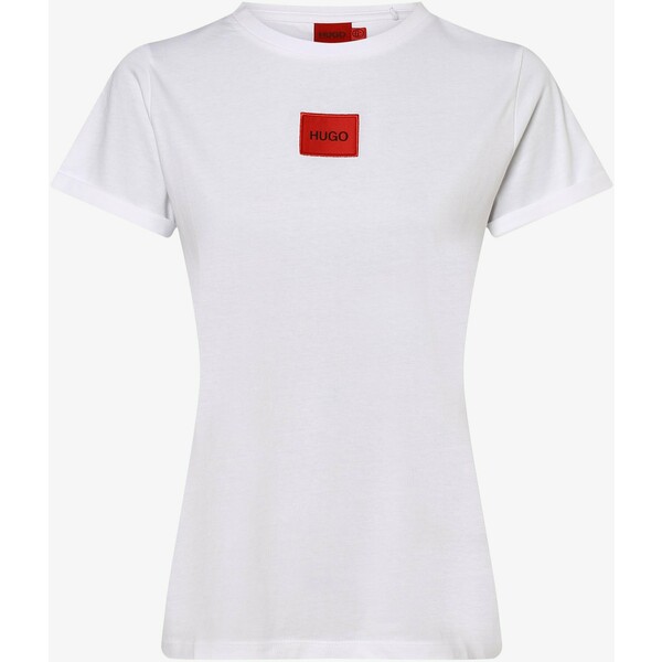 HUGO T-shirt damski – The SlimTee_redlabel 532601-0001