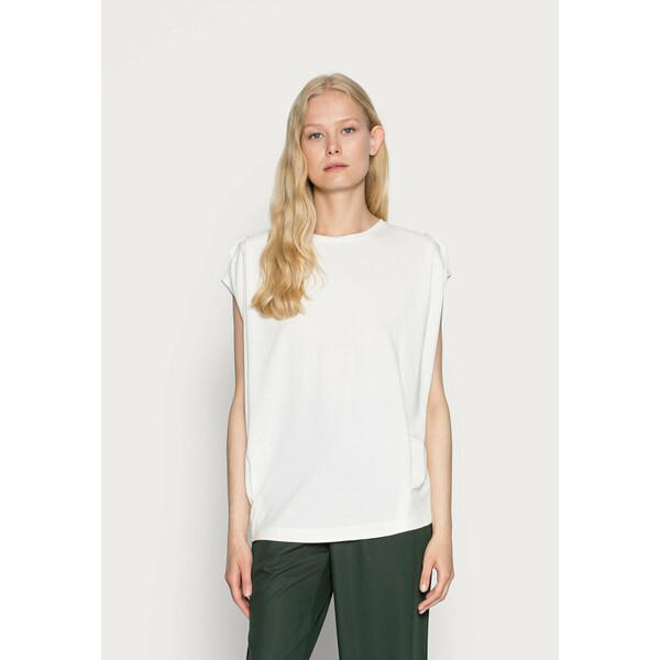 Esprit Collection T-shirt z nadrukiem off white ES421D0NZ