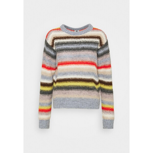 M Missoni LONG SLEEVE CREW NECK Sweter multicolor MM321I01A
