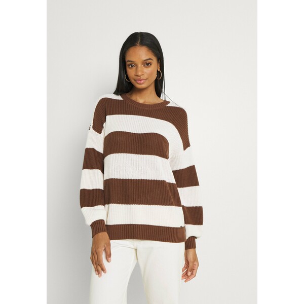 Hollister Co. OVERSIZED Sweter brown H0421I03X