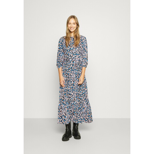 Marks & Spencer London ANIMAL SHIRT DRES Sukienka koszulowa multicolor QM421C072