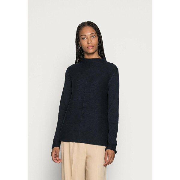 TOM TAILOR STRUCTURE MIX Sweter sky captain blue TO221I0N2