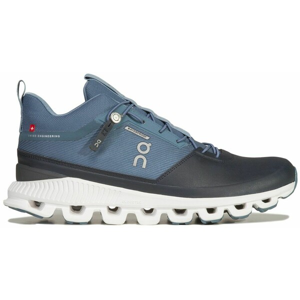 On Running Buty damskie ON RUNNING CLOUD HI WATERPROOF 2899167-dust-navy