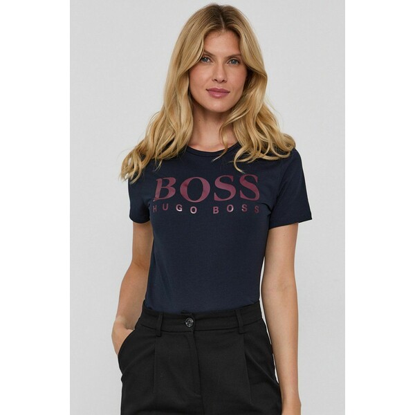 Boss T-shirt bawełniany 50457365