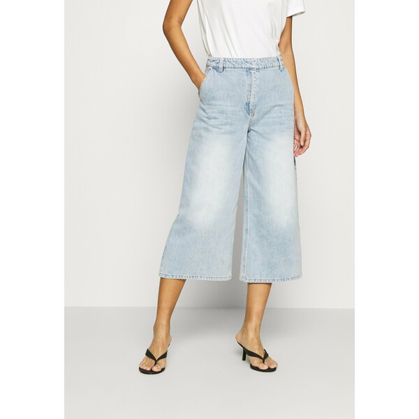 Who What Wear CULOTTE Jeansy Relaxed Fit fade into WHF21N000