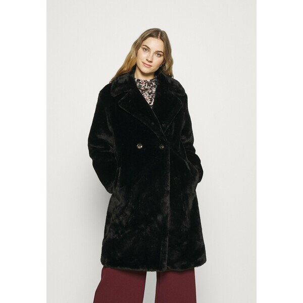 Vero Moda Tall VMSUILYON COAT Płaszcz zimowy black VEB21U02Q
