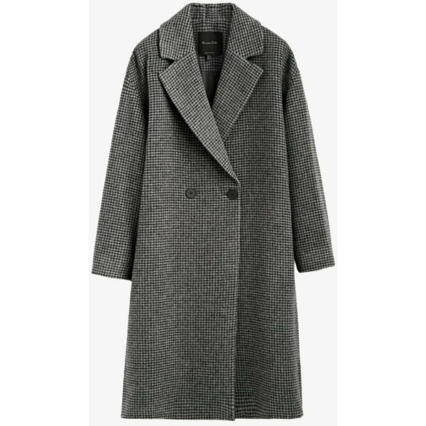 Massimo Dutti Klasyczny płaszcz grey M3I21U0EU