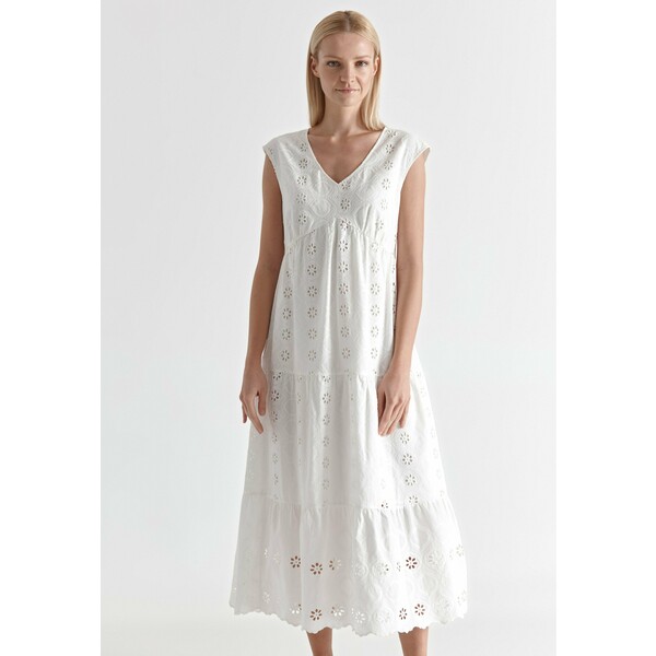 TATUUM OLENA Sukienka letnia off white TAS21C01F