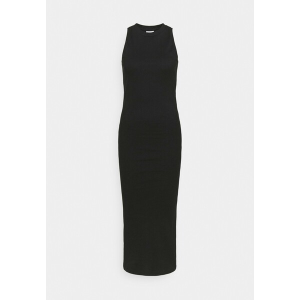 Vero Moda Tall VMLAVENDER CALF DRESS Sukienka z dżerseju black VEB21C08L