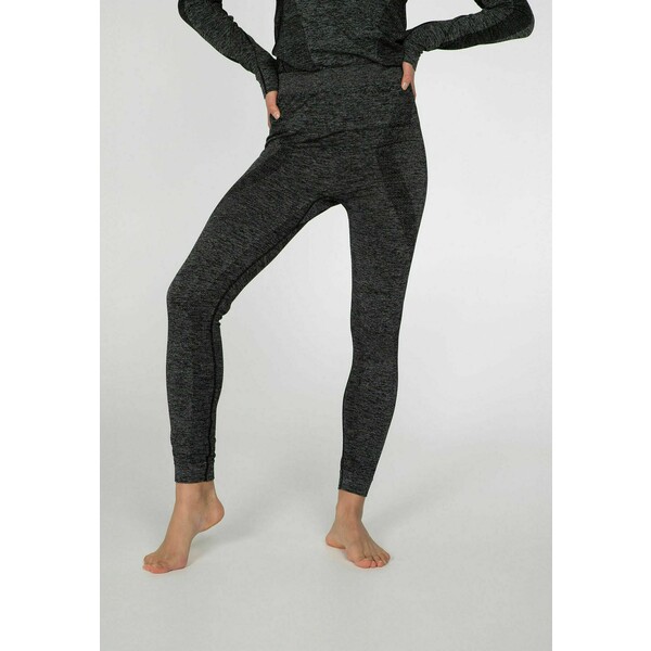 Protest THERMO Legginsy dark grey melee P4421A00D
