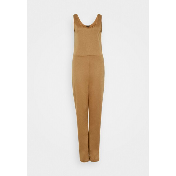 Missguided Tall SCOOP NECK LOOPBACK JOGGER CUFF Kombinezon camel MIG21T011