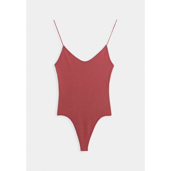 BDG Urban Outfitters THONG BUNGEE STRAP BODYSUIT Top raspberry QX721E00G