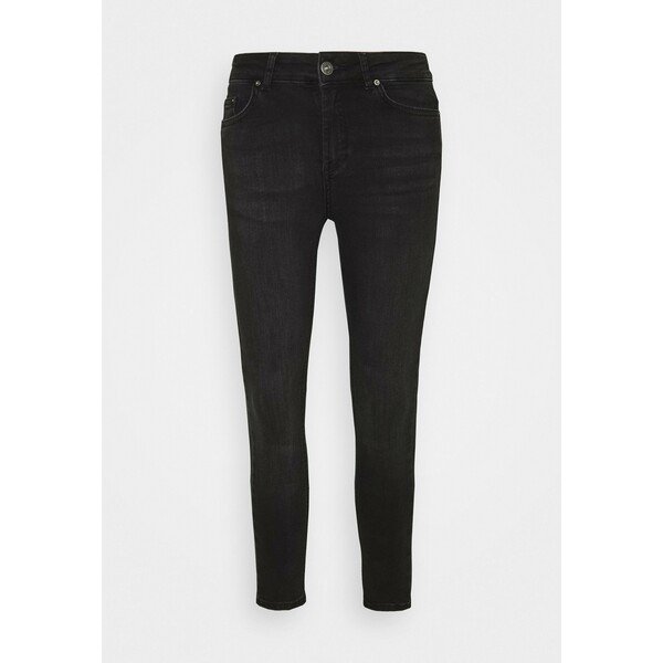 Pieces Petite PCDELLY Jeansy Skinny Fit black PIT21N007