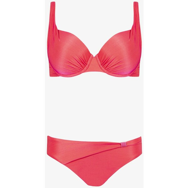 Feba Swimwear SET Bikini połyskujący różowo koralowy FEP81L00V