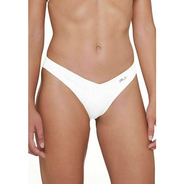 KARL LAGERFELD Dół od bikini white K4881I009