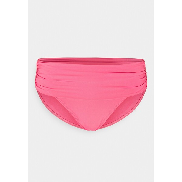 Lauren Ralph Lauren BEACH CLUB SHIRRED Dół od bikini pink L4281I00T