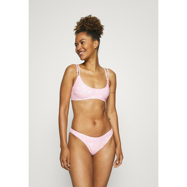 Missguided DITSY FLORAL SCOOP SET WITH FACE MASK Bikini pink M0Q81L03D