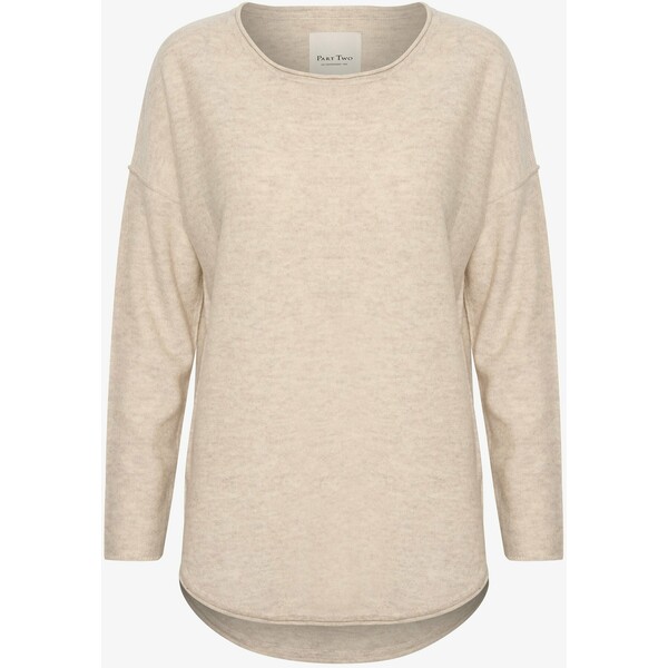 Part Two ILIVIASAPW PU Sweter natural melange P2121I07R