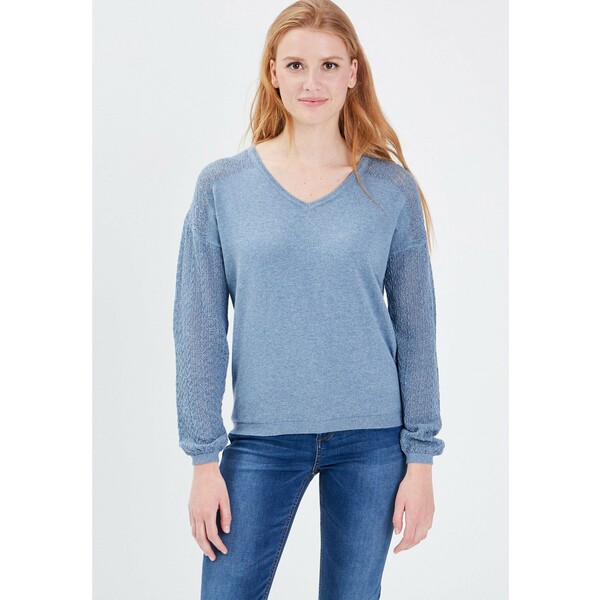 BONOBO Jeans Sweter bleu gris BQ021I02E