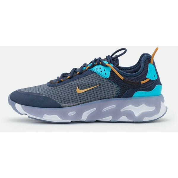Nike Sportswear REACT LIVE Sneakersy niskie midnight navy/wheat/turquoise blue/ashen slate/white/black NI112O0J0-K11