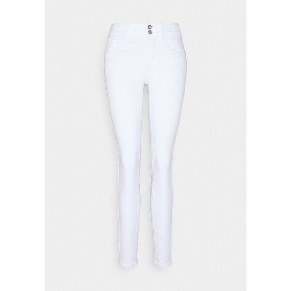 TOM TAILOR Jeansy Skinny Fit white denim TO221N0AY