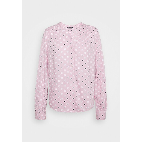 Marks & Spencer London NOTCH NECK BLOUSE Bluzka pink QM421E06T