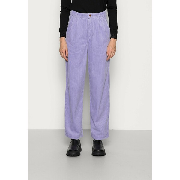 Wrangler PLEATED BARREL Spodnie materiałowe lilac WR121A046